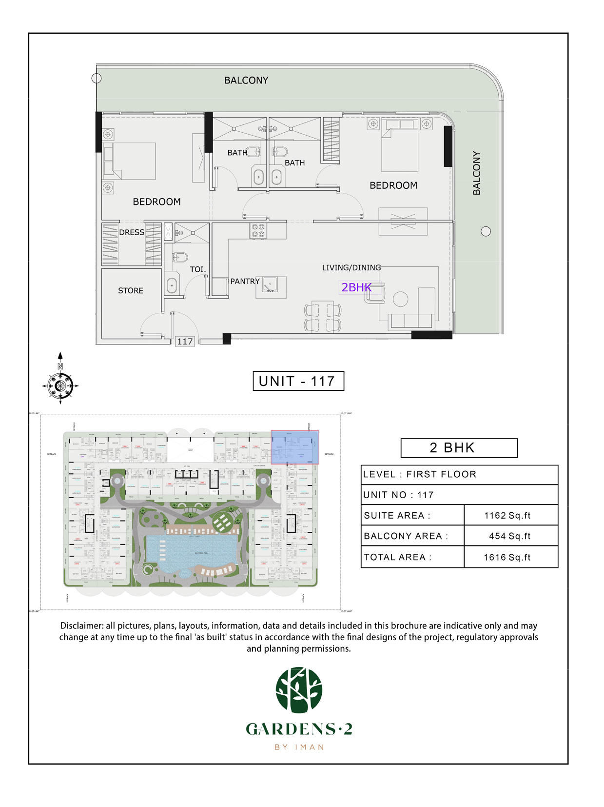 2 Bedroom